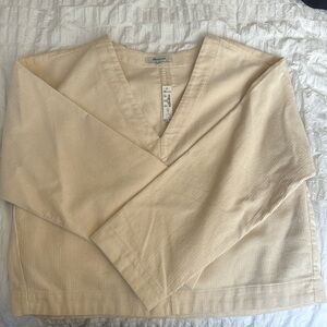 Madewell Quarter cut sleeve